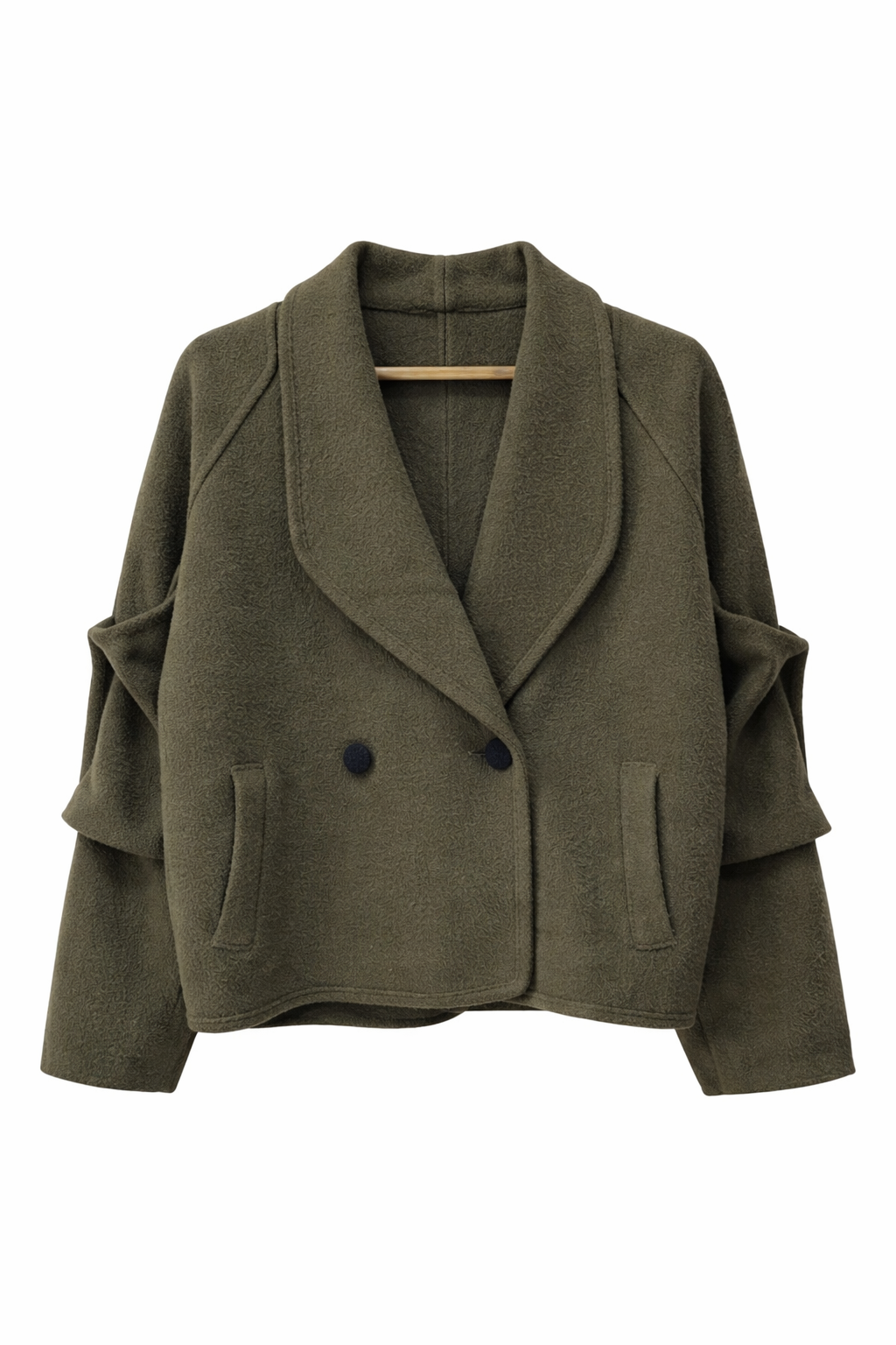 Chaqueta corta lanilla