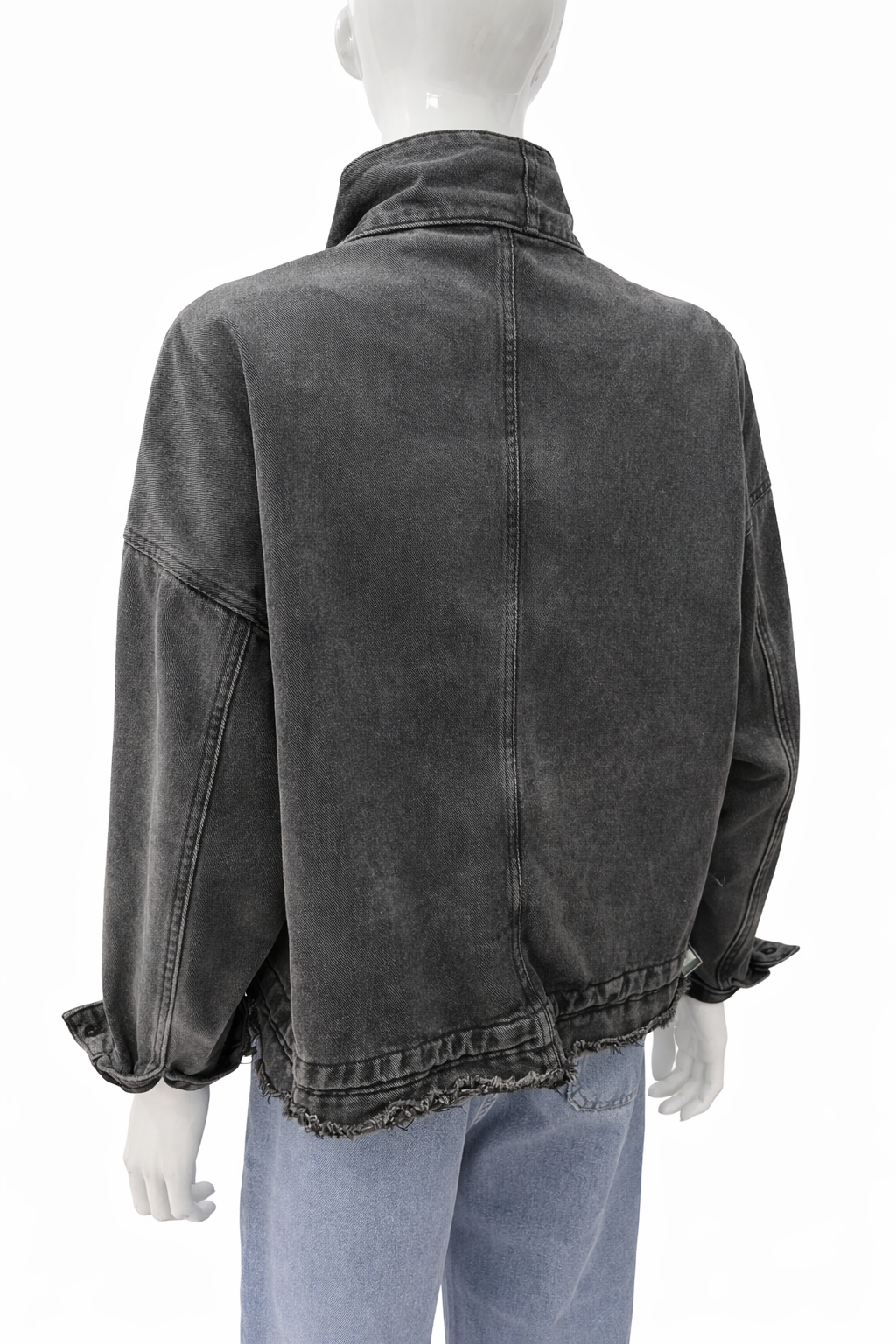 Chaqueta bolsillos brillo